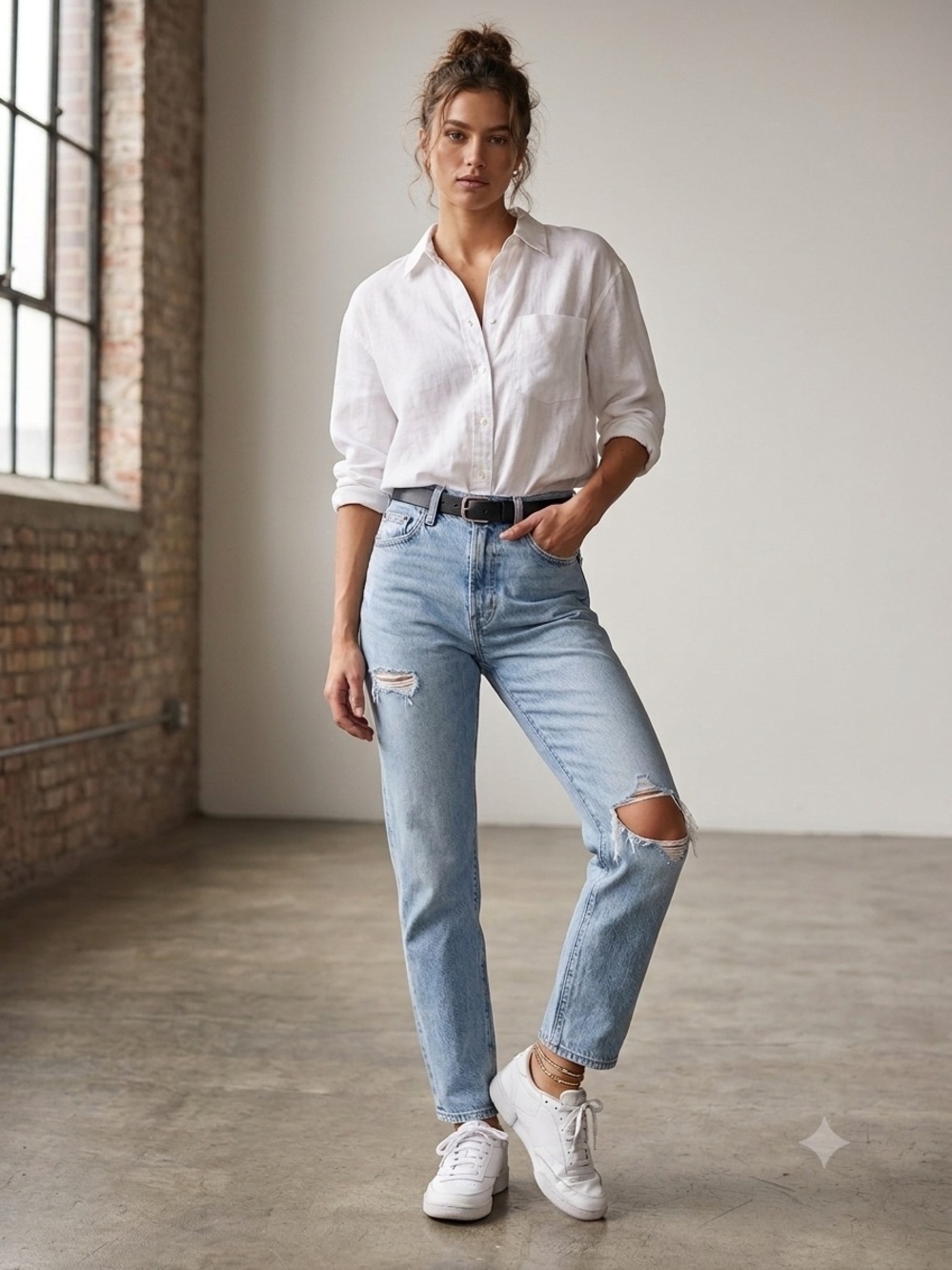 Levi’s 501S High Rise Skinny Distressed Ribcage Light Wash Jeans 26x28